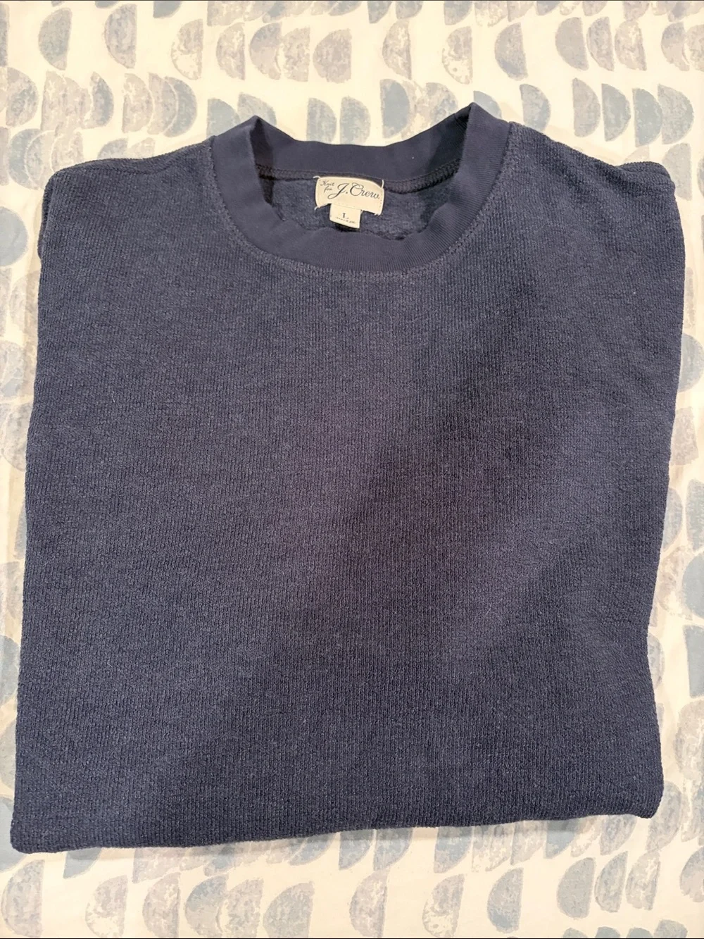 Jcrew Slub Cotton Crewneck